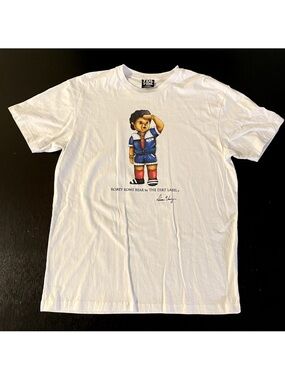 The Dirt Label Romey Rome Bear Graphic Tee - Large